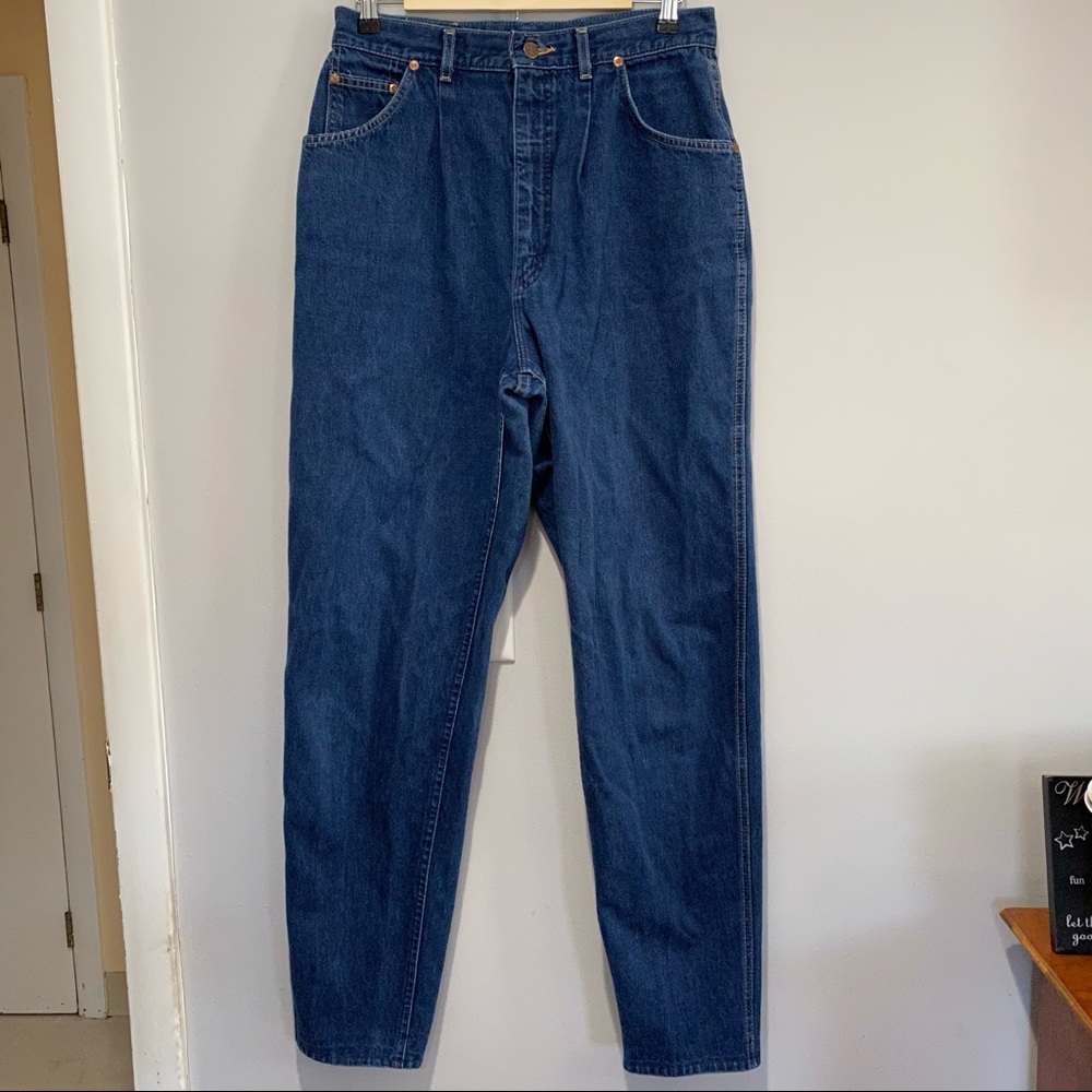 Vintage Union Made Lee Super Hi Rise Pleated Front Size 16